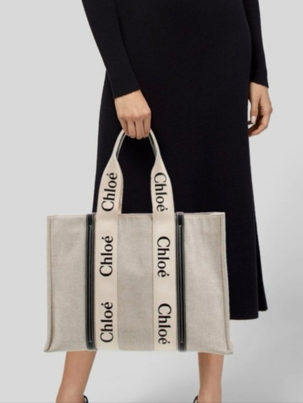 Chloe Large "Woody" Tote